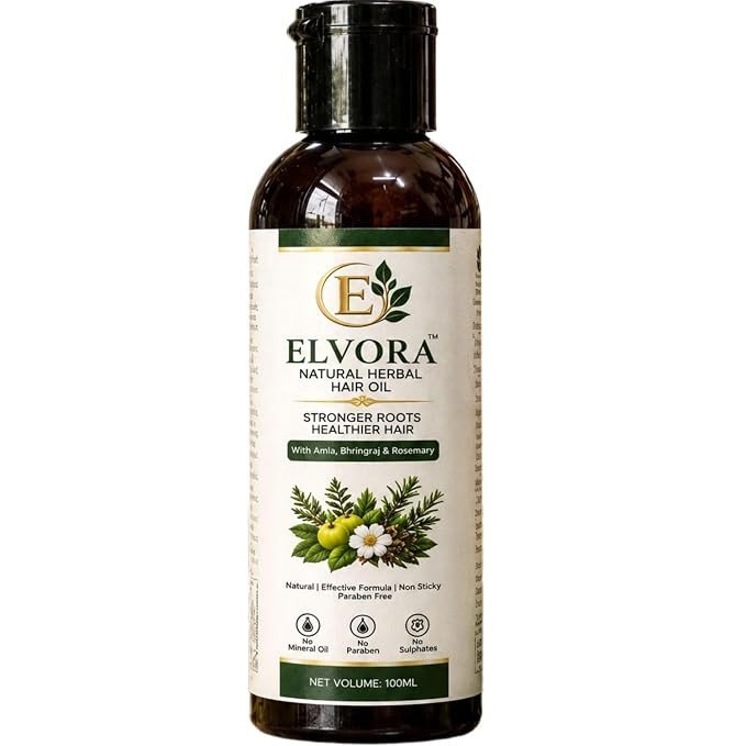 ELVORA Natural Herbal Hair Oil 100ML